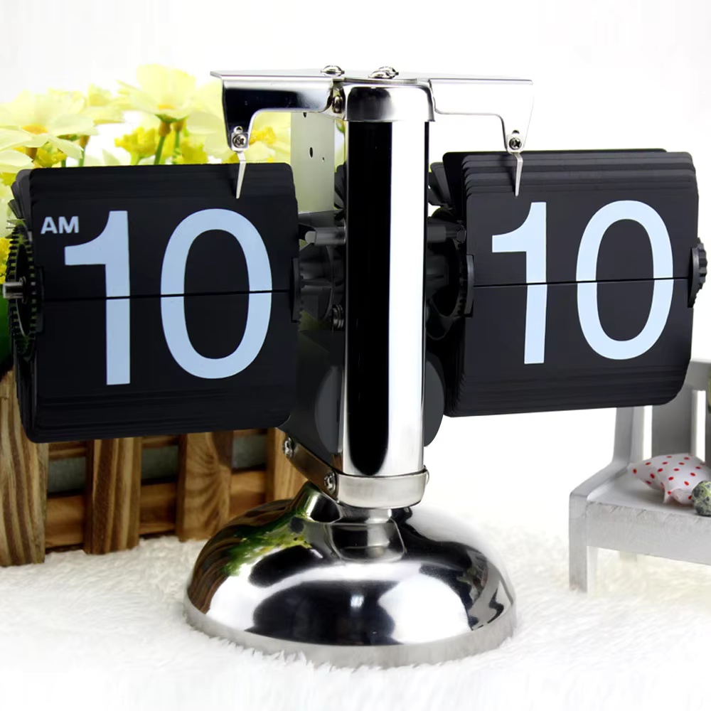 Mechanical Retro Flip Clock |  Perfect For Office Use And Corporate Gifting